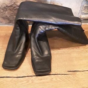 Nine West Leather knee high boots
